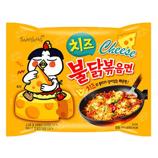 Samyang Buldak Ramen, Cheese Hot Chicken Flavor 1 count 1 each