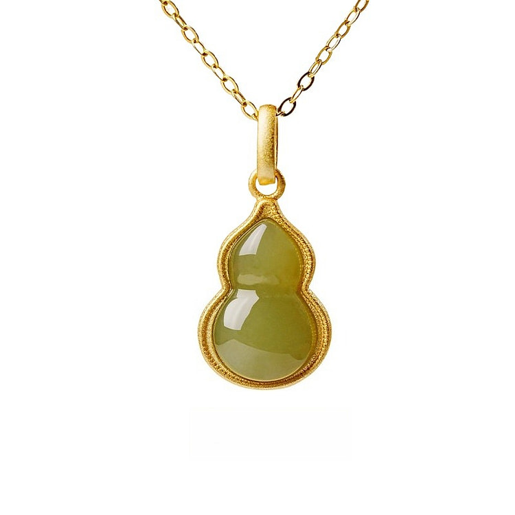 Xiangyun Fulu Hotan Jade Pendant 24.5 * 11.5mm 1 box