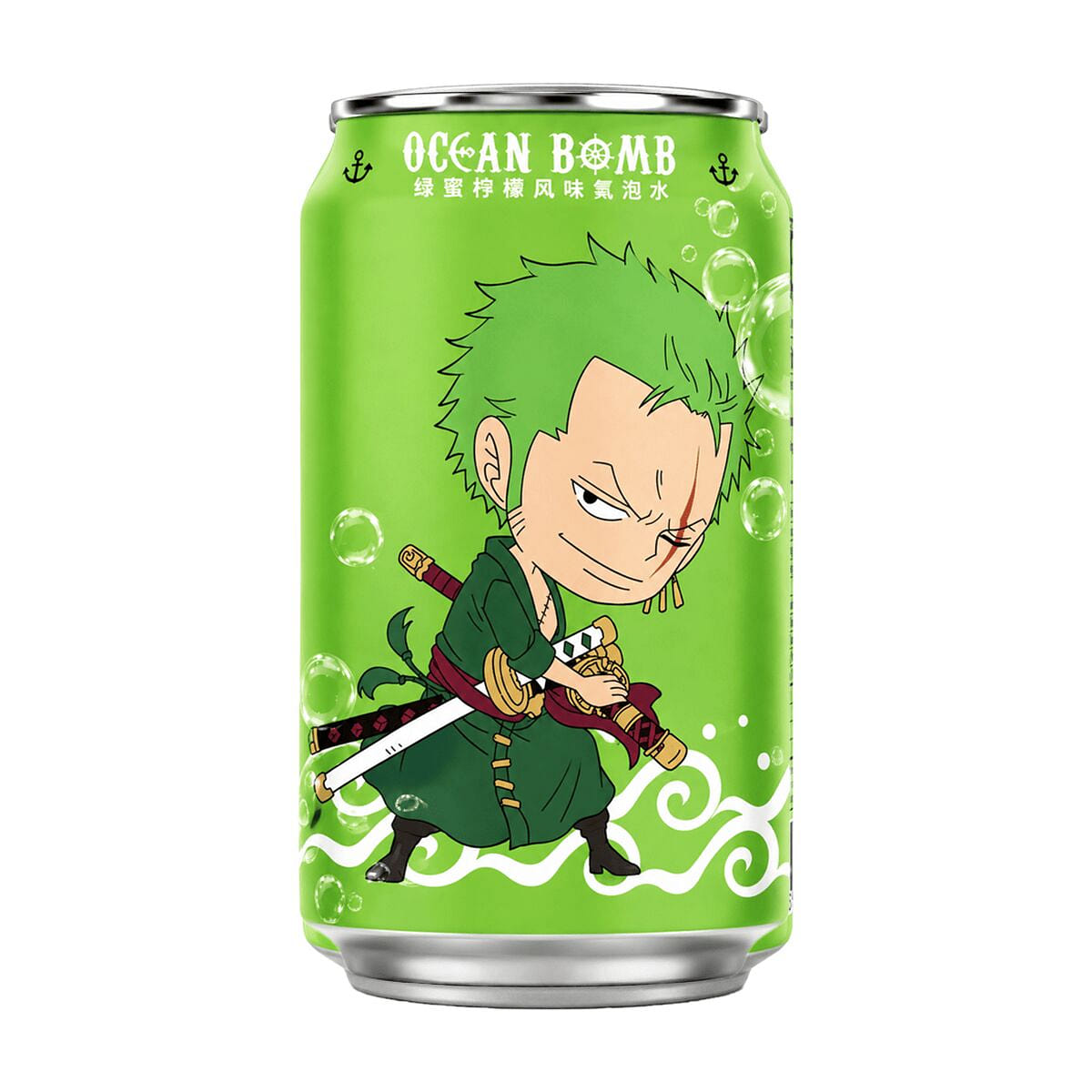 Ocean Bomb One Piece Honey Lemon Sparkling Water 330 ml