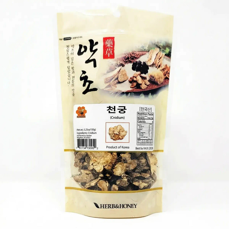 코스비(KOSBEE) 프리미엄 한국산 특건 천궁 150g - 원활한 흐름과 따뜻한 휴식