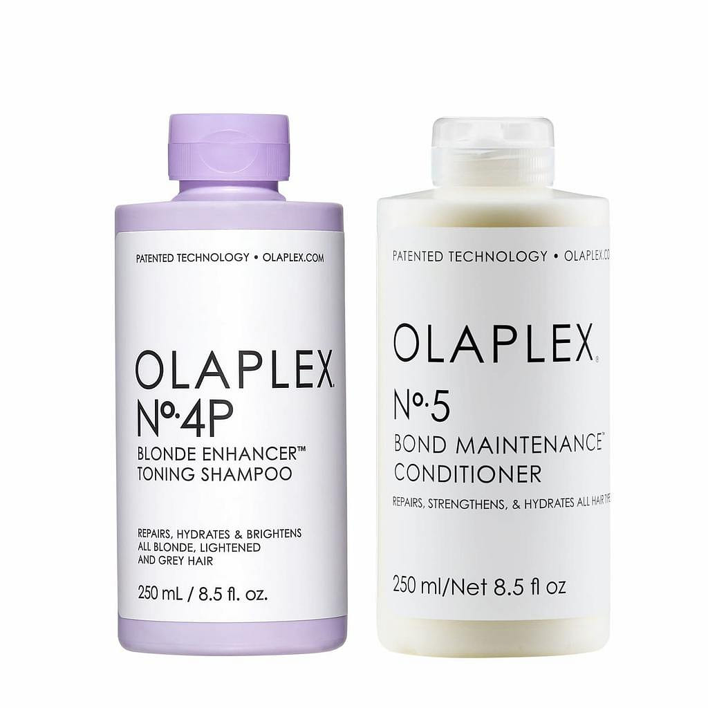 Olaplex – Blonde Toning Shampoo No.4P & Bond Conditioner No.5 Duo