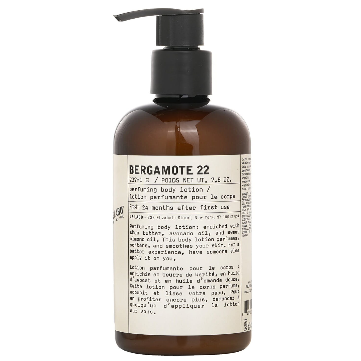 Le Labo Bergamote Body Lotion 237 ml