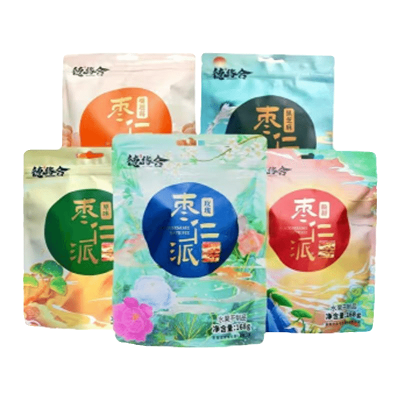 德缘合 枣仁派 蔓越莓味 168 克