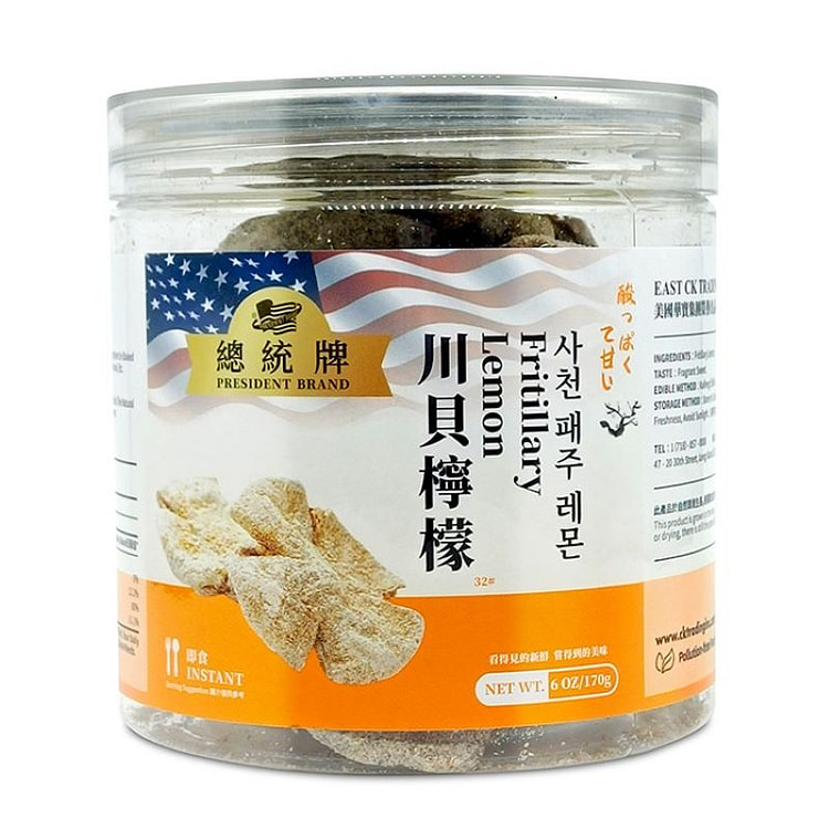 总统牌 川贝柠檬