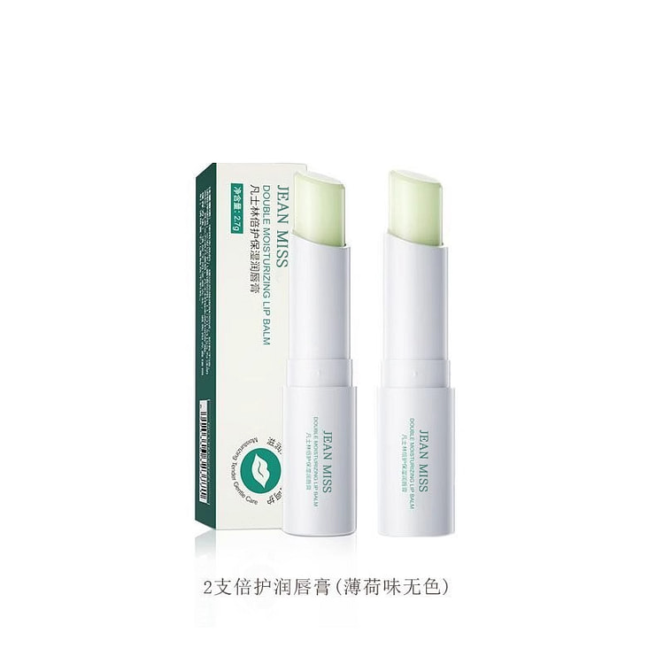 JEANMISS凡士林润无色唇膏2.7g*2盒