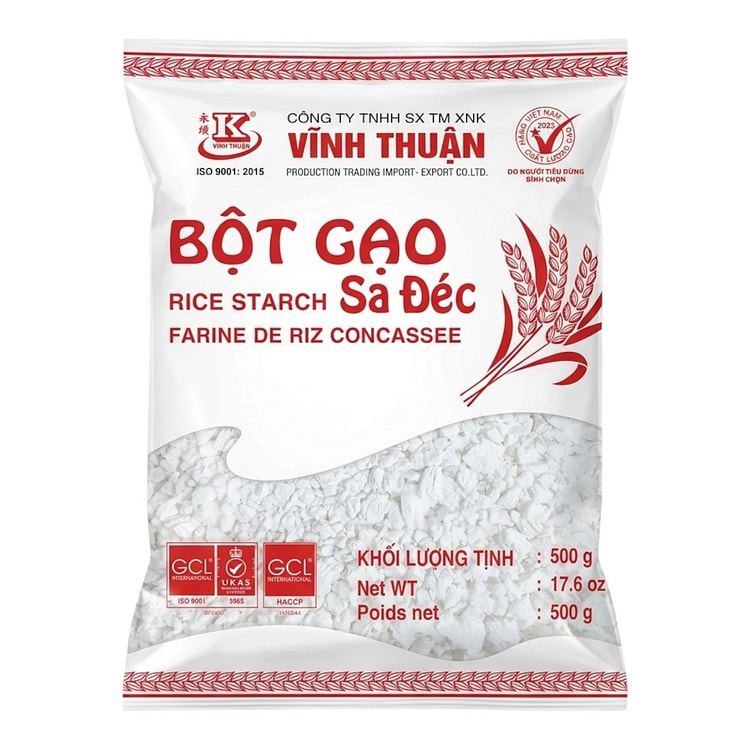 Vinh Thuan Sa Dec Rice Starch Bot Gao Te Sa Dec 500 g