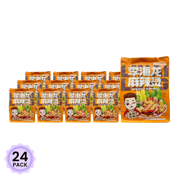 李海龙 正宗黏黏糊糊东北麻辣烫 387 克*24 包