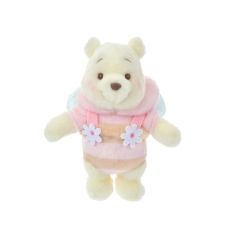 プーさん ぬいぐるみキーホルダー・キーチェーン ピンク HONEY DAY - Weee!