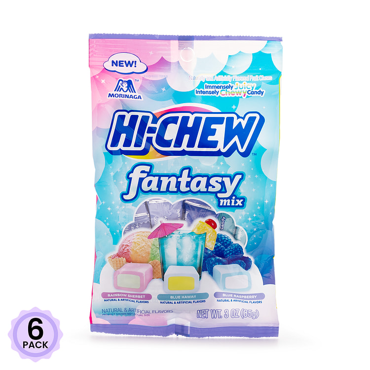 Hi-Chew 판타지 츄잉캔디 모듬 85 그램*6 팩