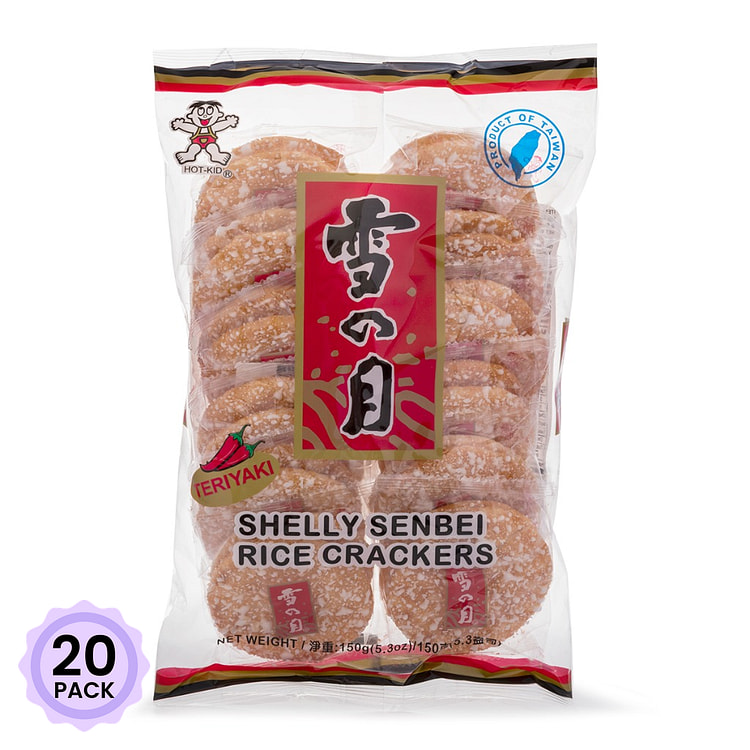 Bánh Gạo Shelly Senbei Want Want, Vị Teriyaki 150 g*20 pack