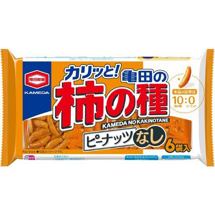 龟田柿子不含花生 135g（6袋） 1 份