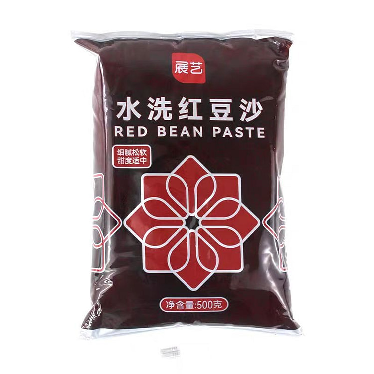 展艺水洗红豆沙馅500g*1袋 500 克