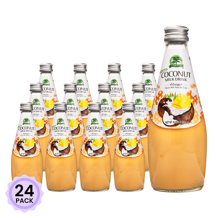 长青椰奶饮料 芒果味 9.8 液盎司*24 包