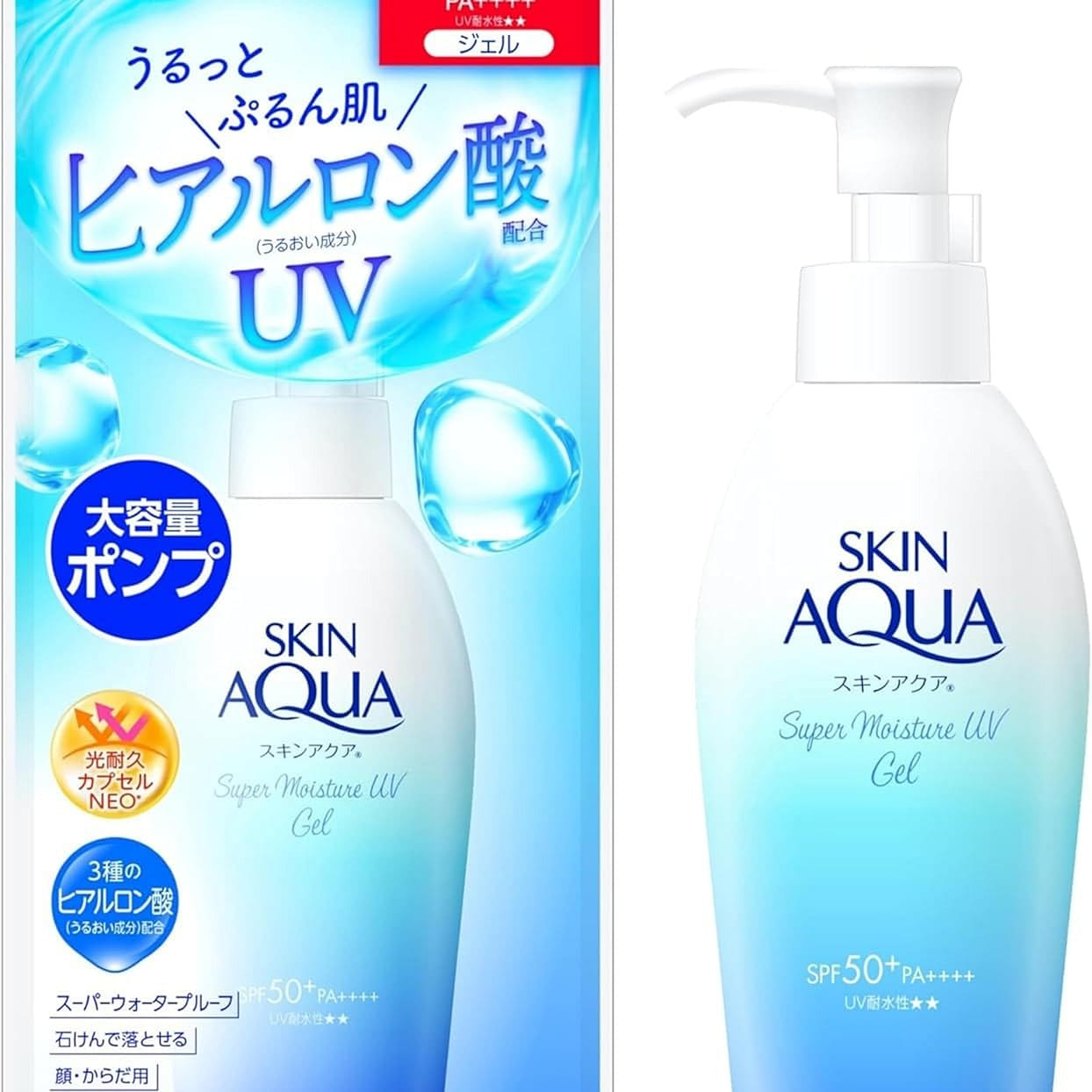 Rohto Skin Aqua Super Moisture Gel (140g Pump) 16.99 bottle