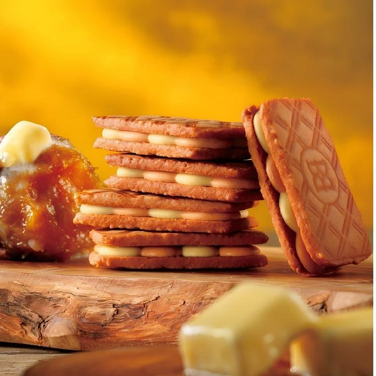 東京Butter States红薯黄油夹心曲奇8枚 1 盒