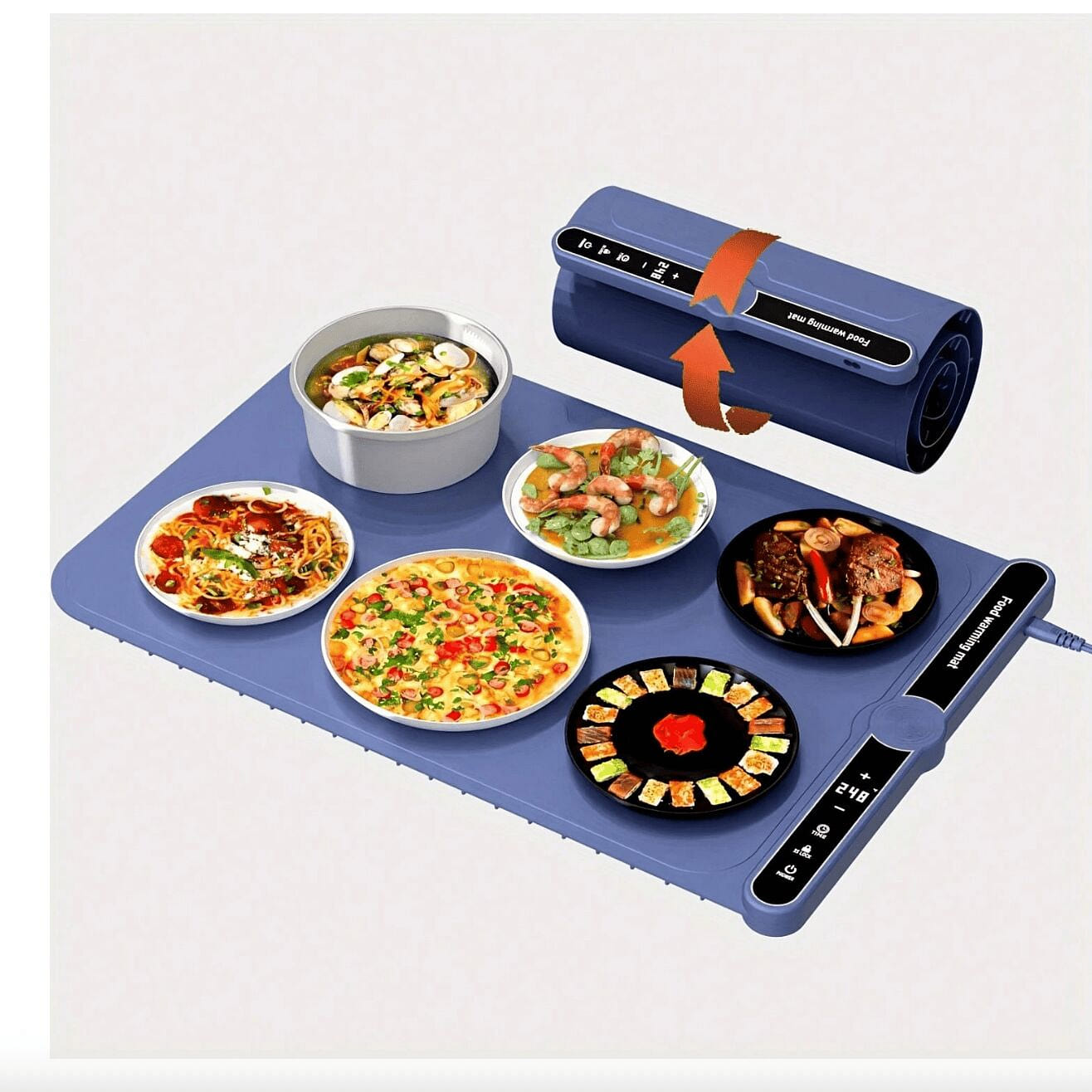 ASKR & SOL DESIGNWORKS Upgrated Food Warming Mat, 1 pack