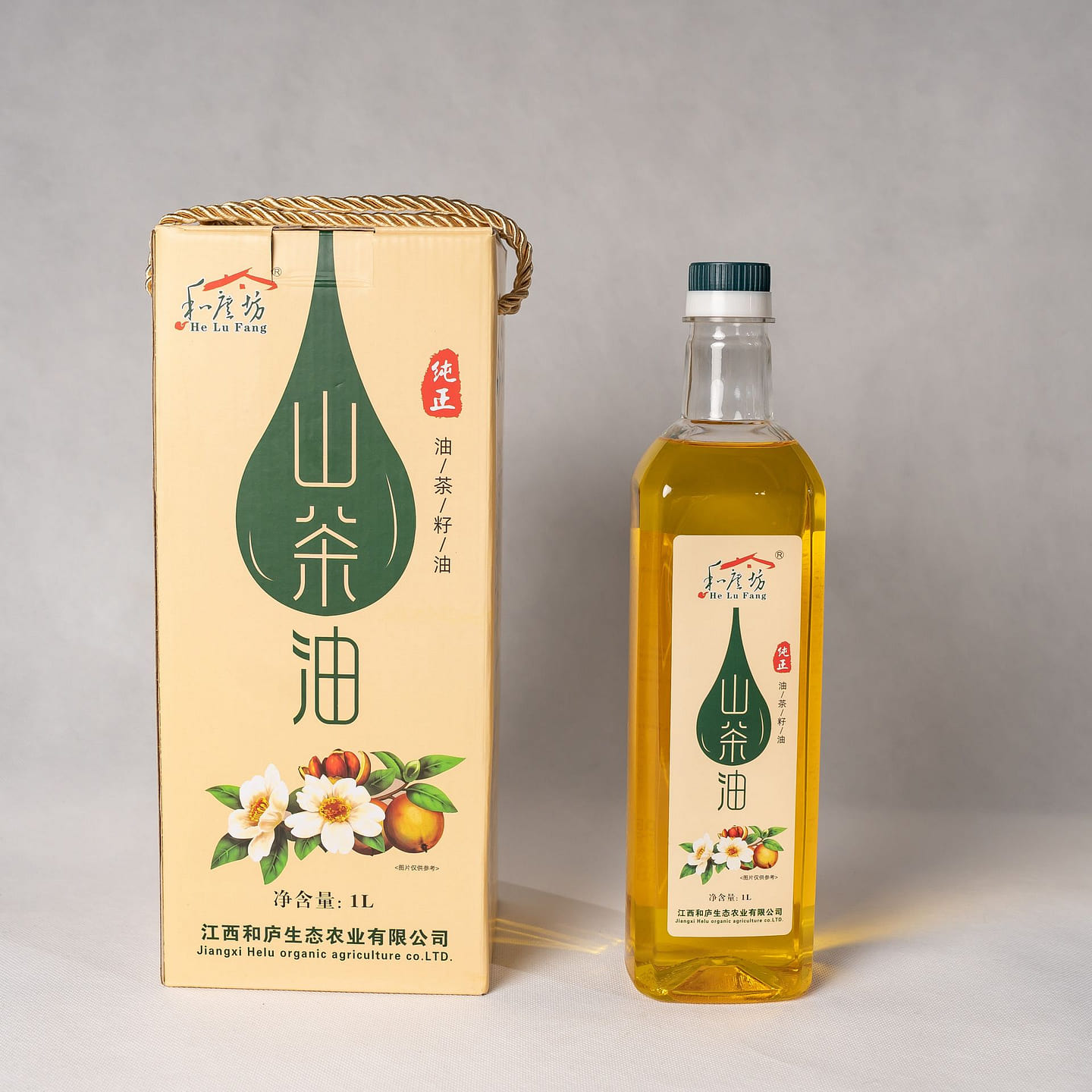 He Lu Fang Premium Organic Camellia Oil – 1L 34 oz