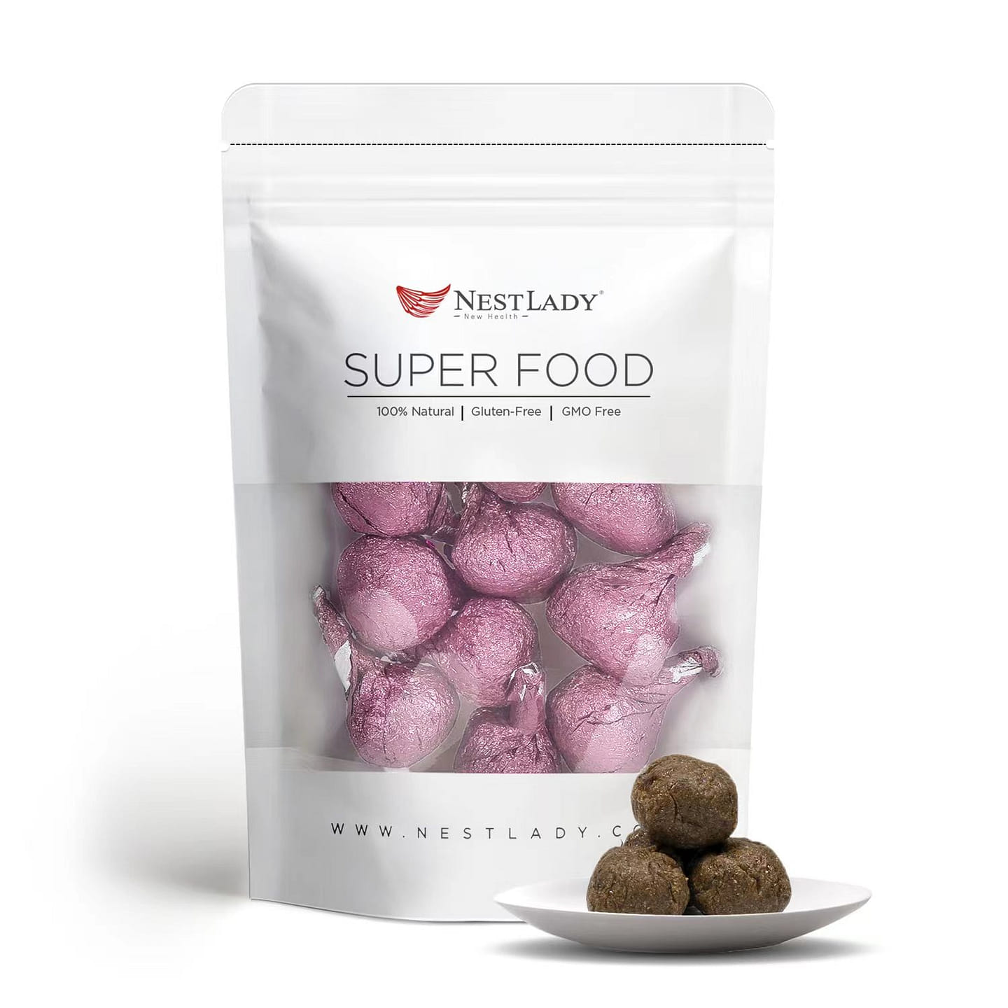Red Bean Gorgon fruit and Barley Balls 100g 1 count