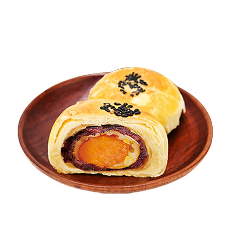 【美国直邮】蛋黄酥 红豆味 中式糕点 休闲食品