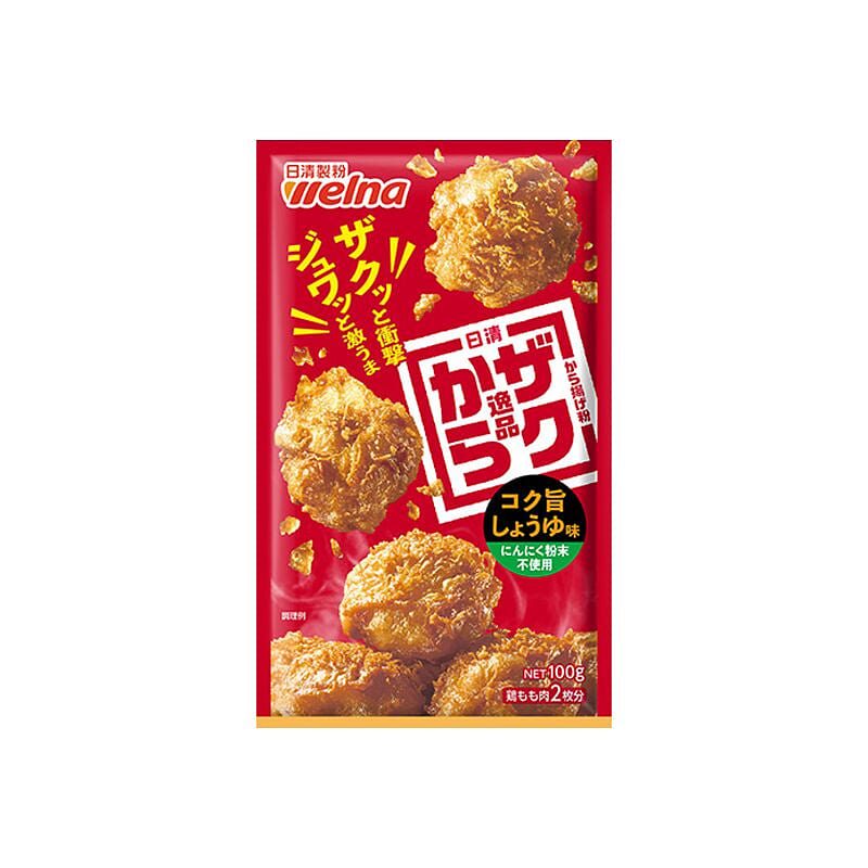 Nissin Karaage Flour 100g Soy Sauce without Garlic 1 each
