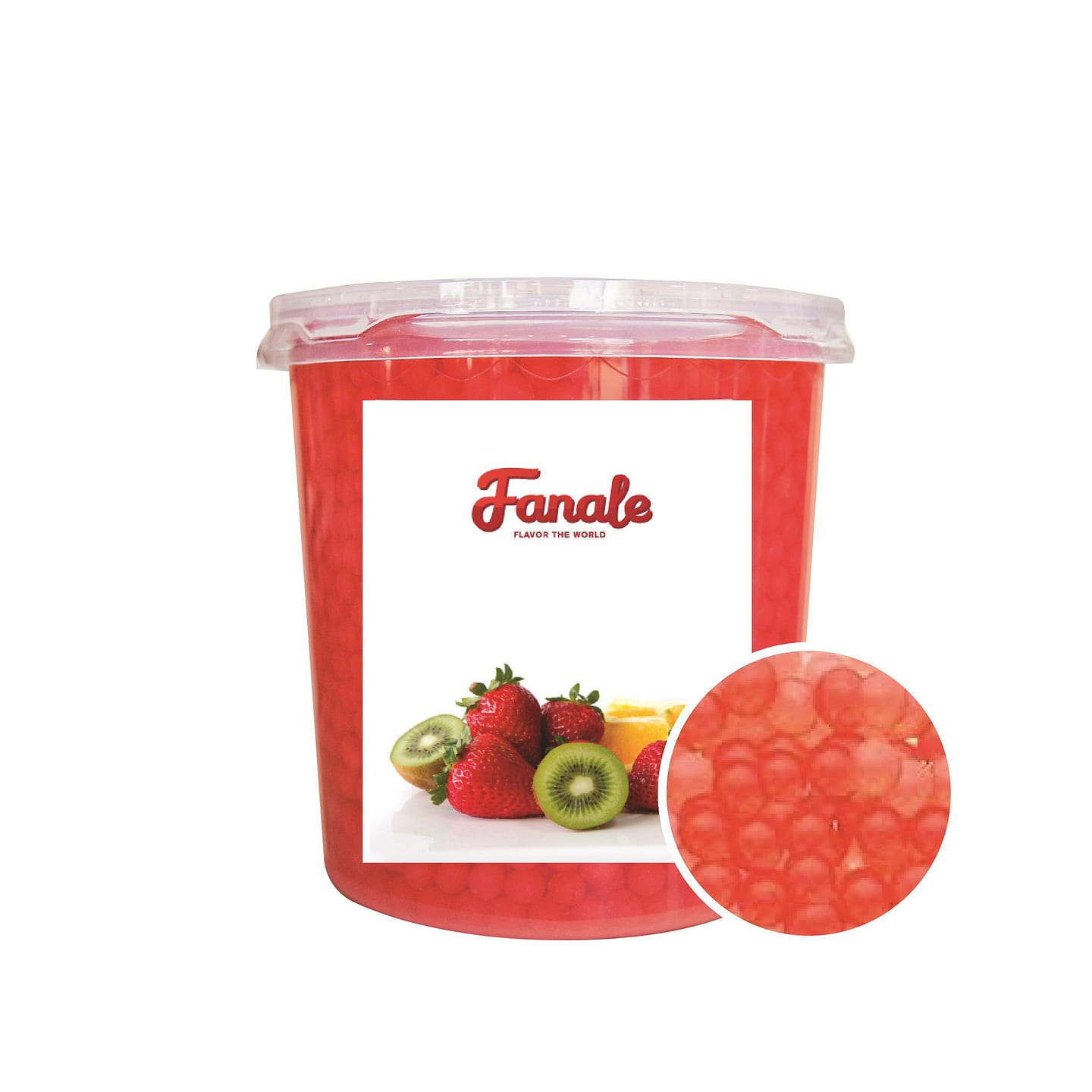 Fanale Popping Bursting Boba Pomegranate Flavor 7 lb