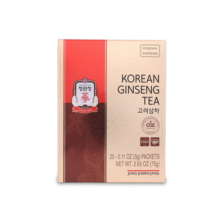 Jung Kwan Jang Korean Ginseng Tea 25 Packs