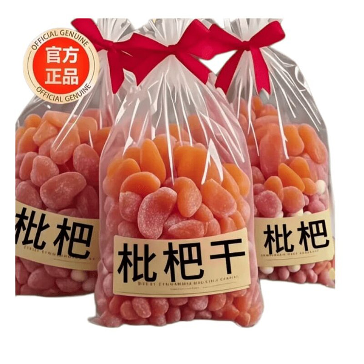 聚盛世   竹盐枇杷干   100g*1袋 100 克