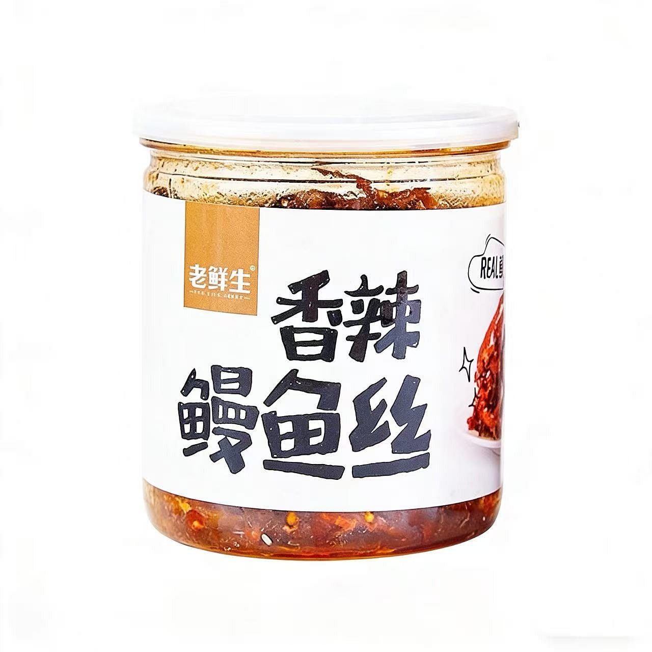 Old fresh raw spicy eel shredded 250g*1 can 250 g