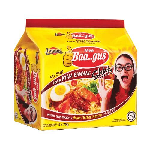 Ibumie Mee Baa..gus Mi Sup Onion Chicken Flavor 1 each