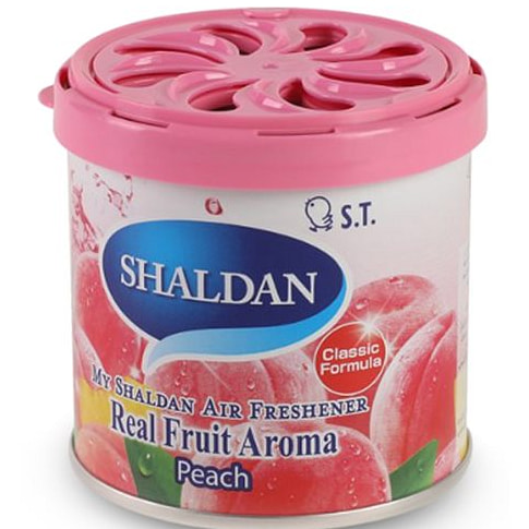 [Shaldan] Air Freshener Real Fruit Peach - 1 can x 80 g