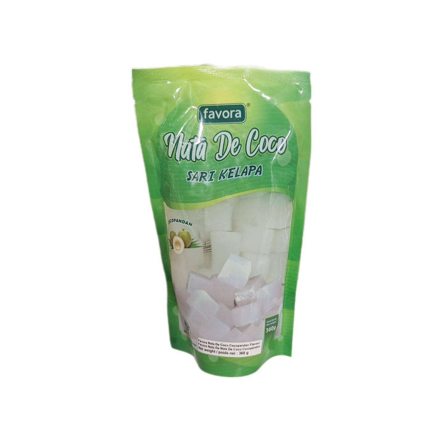 Favora Nata De Coco Cocopandan Flavor 1 each