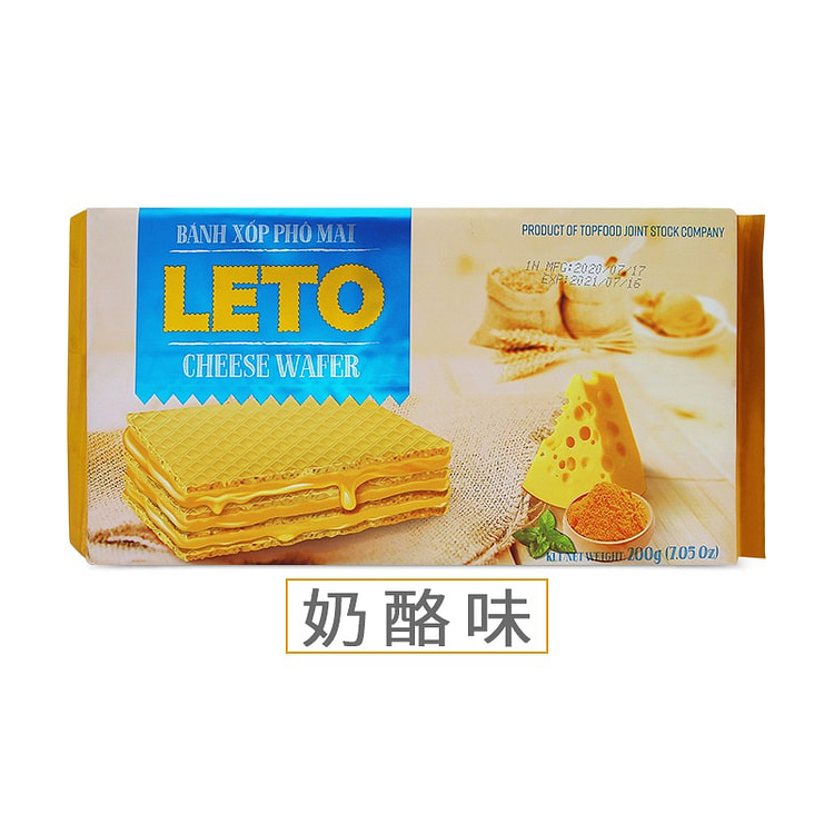 越南 LETO威化饼干 芝士味