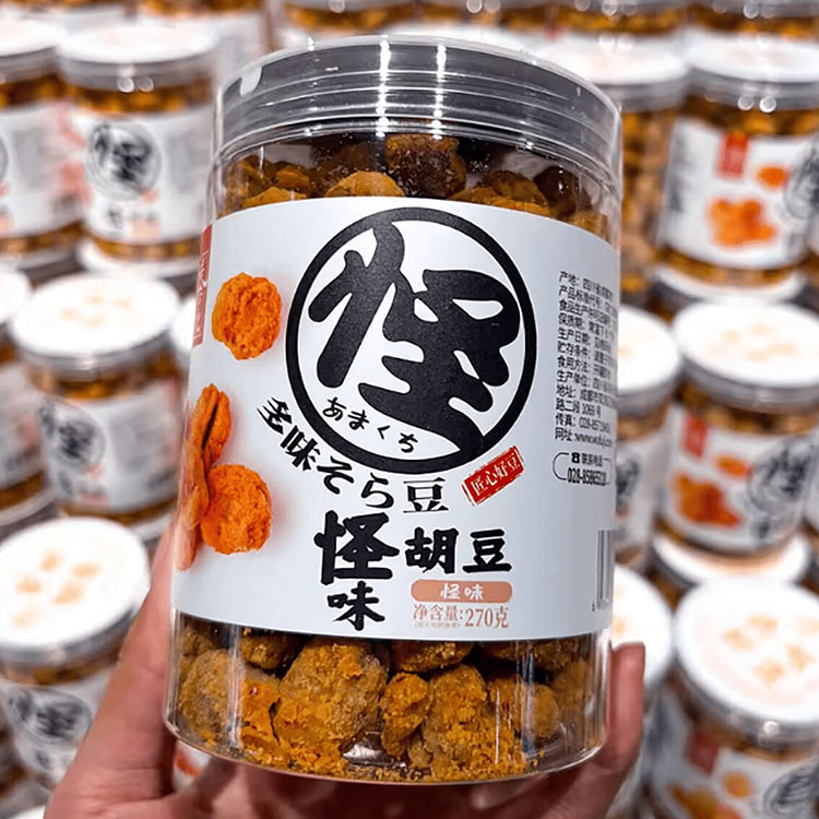 胖东来正品怪味胡豆花生香辣 270 克
