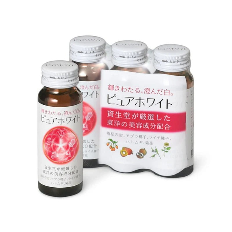 Shiseido Pure White Drink 50ml x 3 bottles 1 each