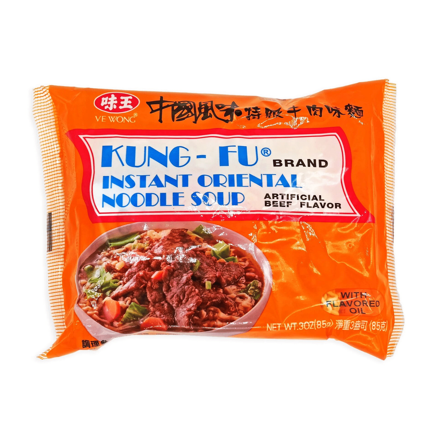 Kung Fu 即食东方汤面 - 牛肉味 1 份