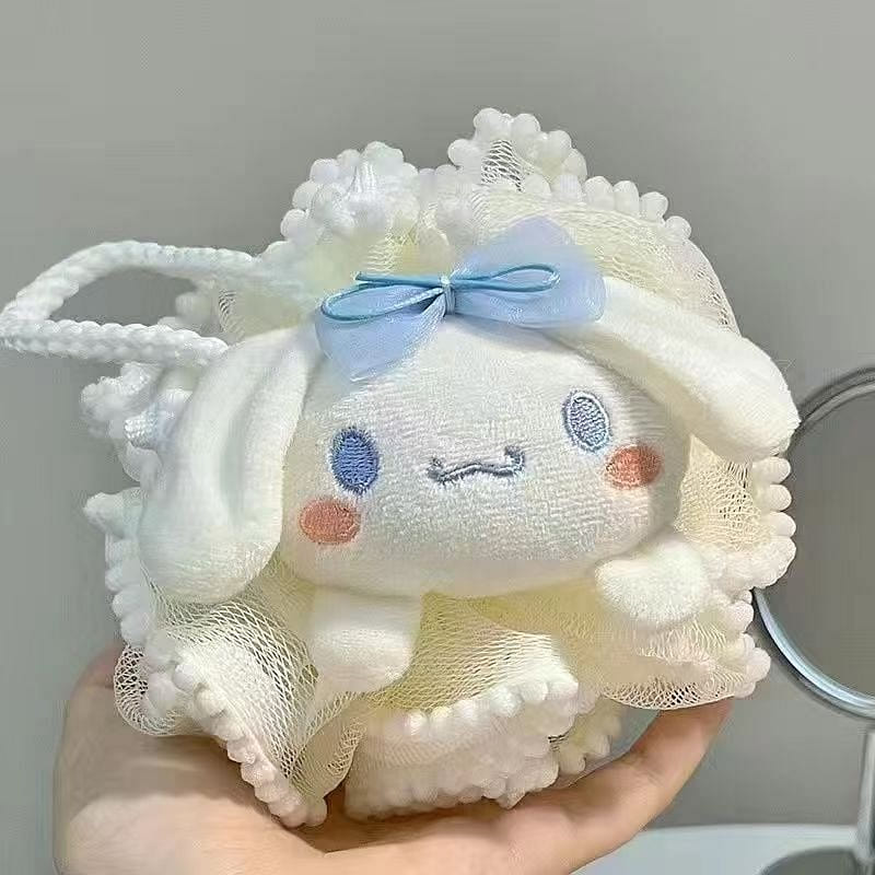 Sanrio Cinnamoroll shower pouf 1 each