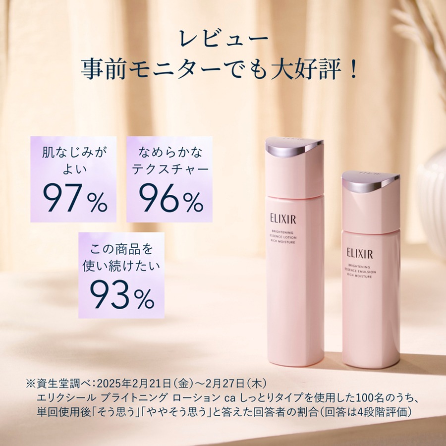 資生堂 エリクシール ブライトニング エマルジョン みずみずしいタイプ 