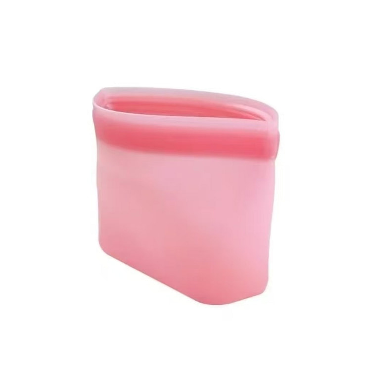 【热销】硅胶密封保鲜袋 红色 600ml 1 个