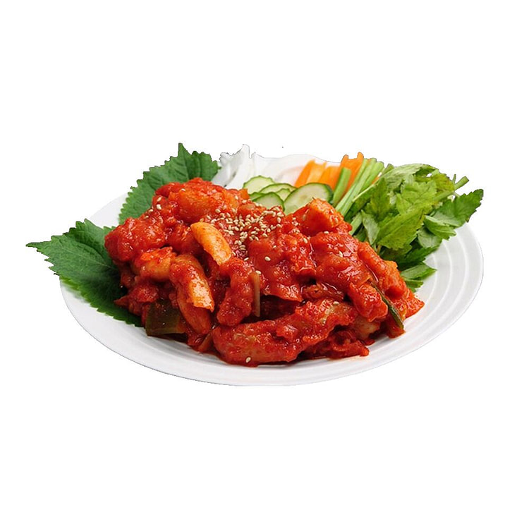 韩国灵山洪鱼拌菜