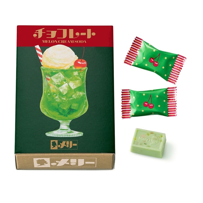 はじけるキャンディチョコレート。メロンクリームソーダチョコレート 5