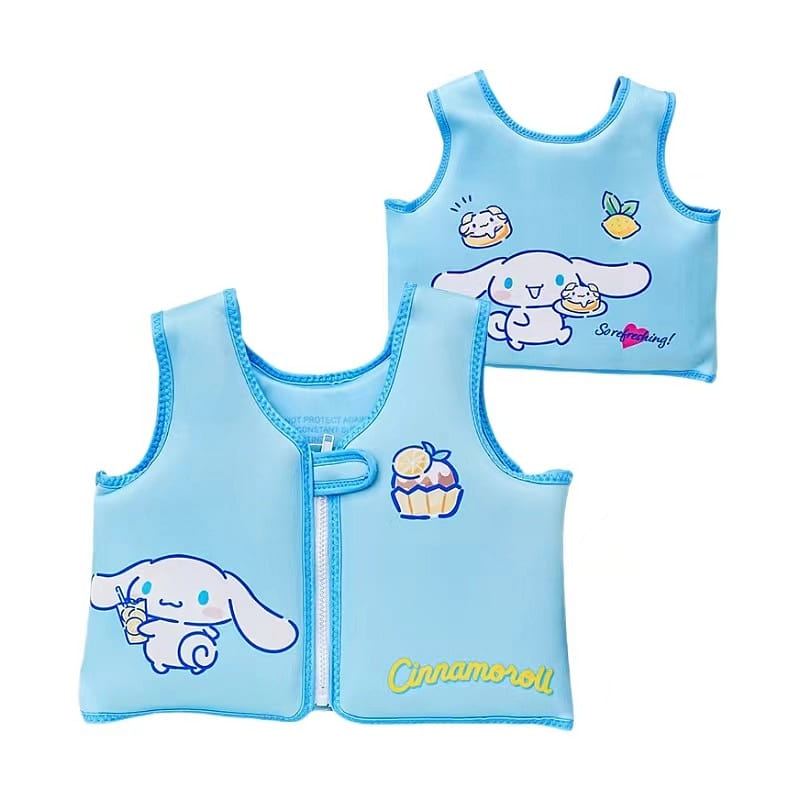Children Non-Inflatable Buoyancy Vest Life Jacket For Swimming-Cinnamoroll 1 each