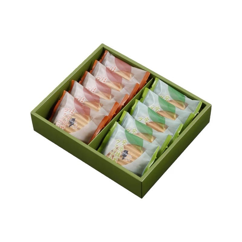Morihan Matcha Hojicha Wafer Cookies 10 Pieces 1 each