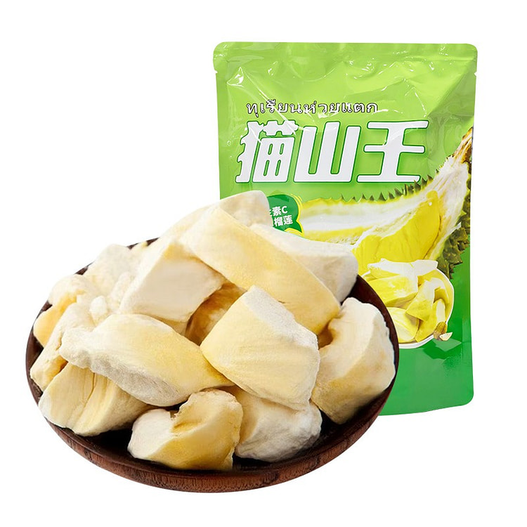 Musang King Freeze-Dried Durian Crisp Fruit Snack 120 g