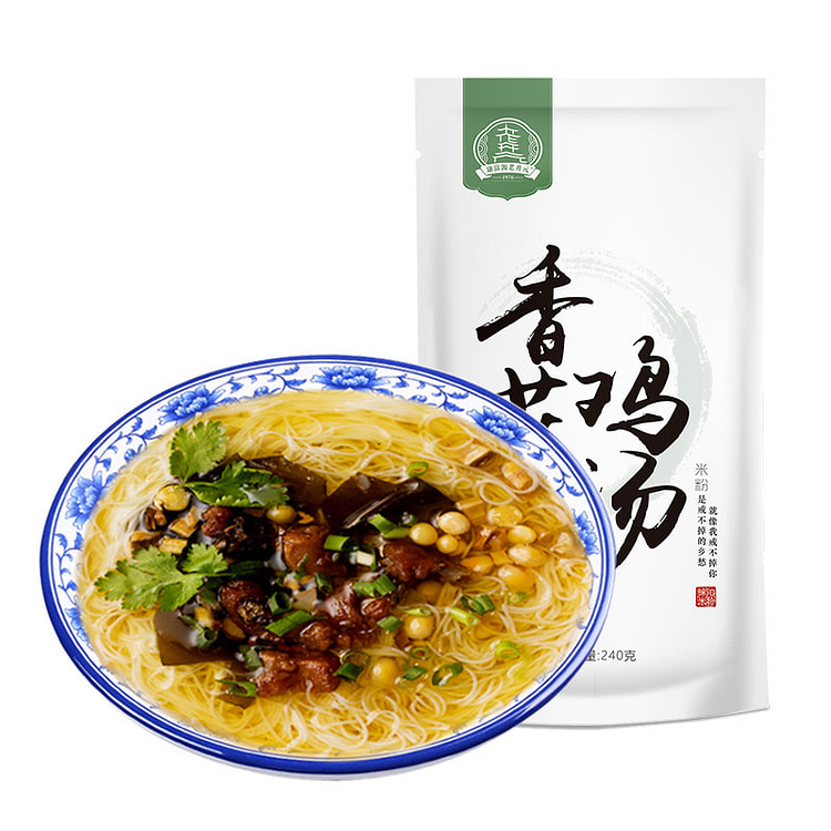 Kaiyuan Mianyang Rice noodles Mushroom ChickenSoup