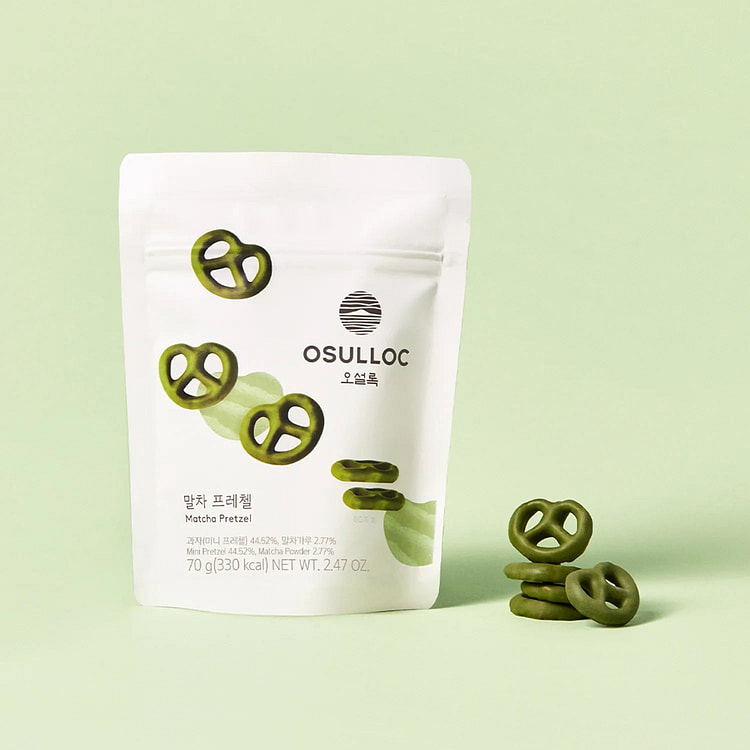 OSULLOC 抹茶椒盐脆饼 70g 1 份