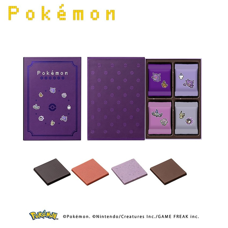 ポケモン meets メリーチョコレート ゴーストタイプ　ブックボックス　16枚入 1 箱