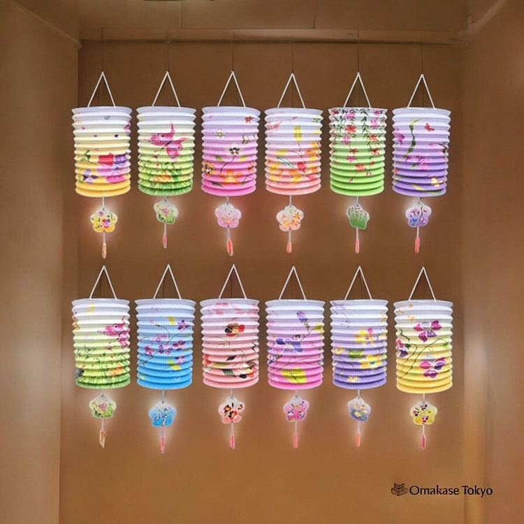 Nanairokan Mini Lanterns-Set of 12 600 g
