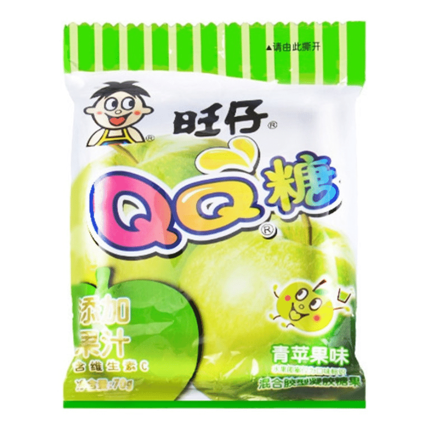 QQ Soft Candy Apple Flavor 20g*5 1 ส่วน