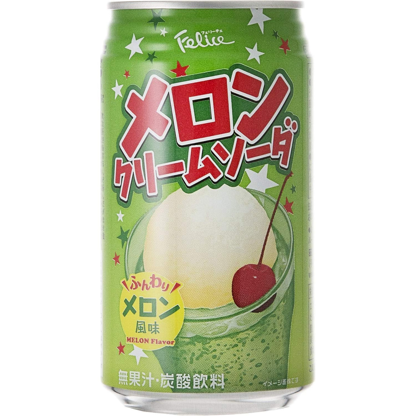 Felice Melon Cream Soda, 11.83 Fl Oz | Pack of 12 11.83 fl.oz*12 pack