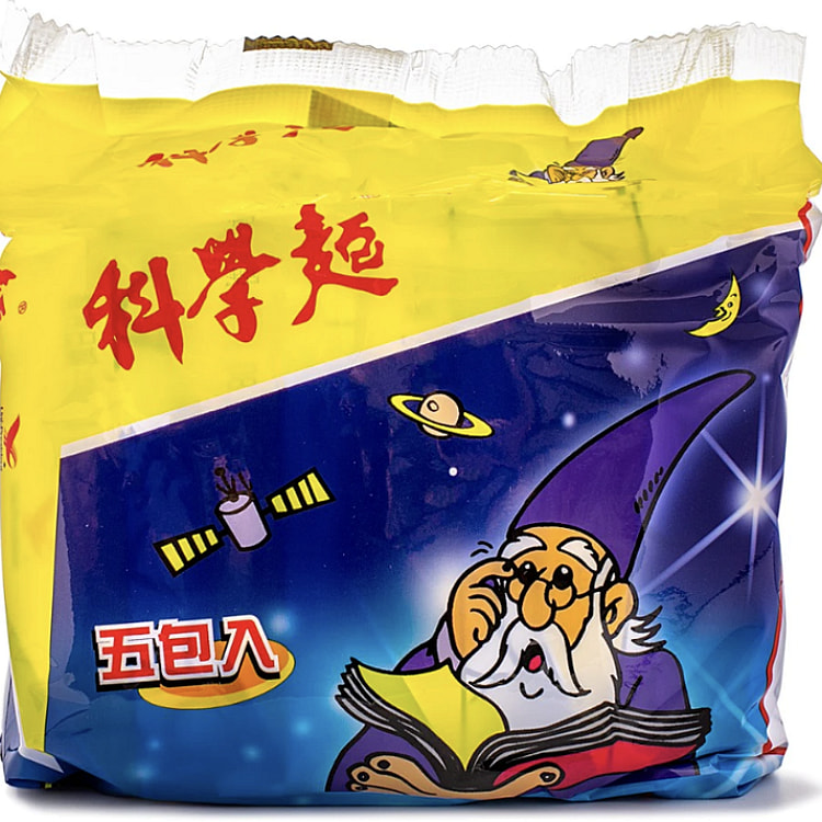 台湾 (统一) 科学面 (5入/袋)